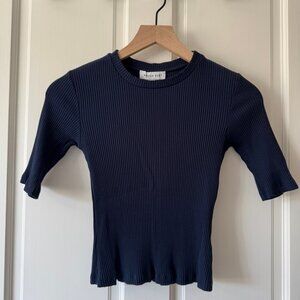 Amour Vert Jane Paris Rib Top